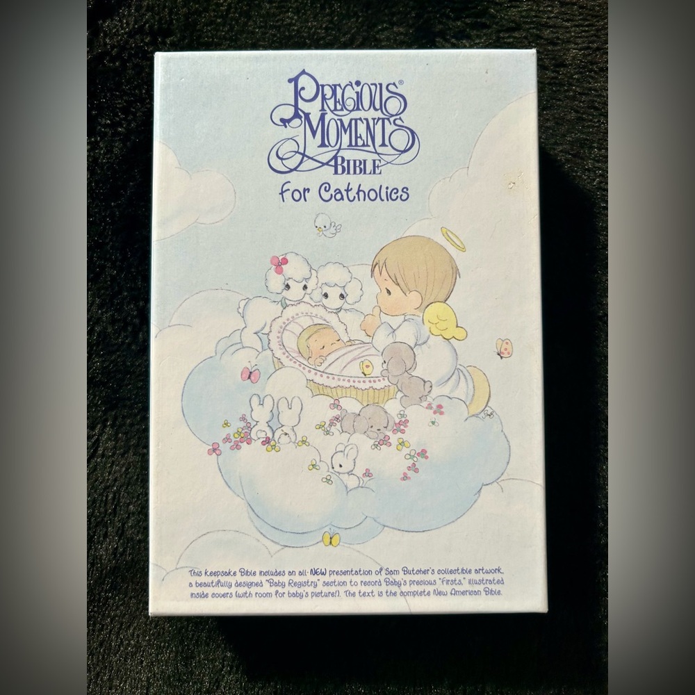 NIB PRECIOUS MOMENTS BIBLE BY THOMAS NELSON PUBLISHERS BABY EDITION